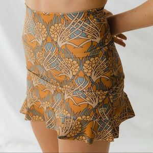 Albion Golden Hour High-Waisted Swim Skirt